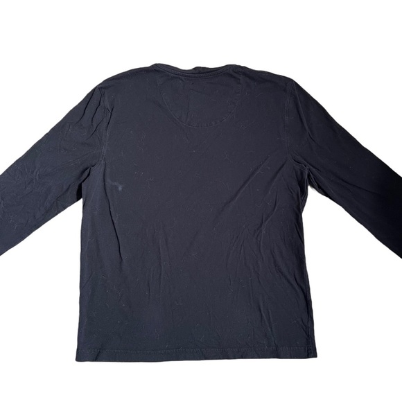 SONOMA BLACK LONG SLEEVE CREWNECK LOUNGEWEAR TOP SIZE MEDIUM - Picture 3 of 4